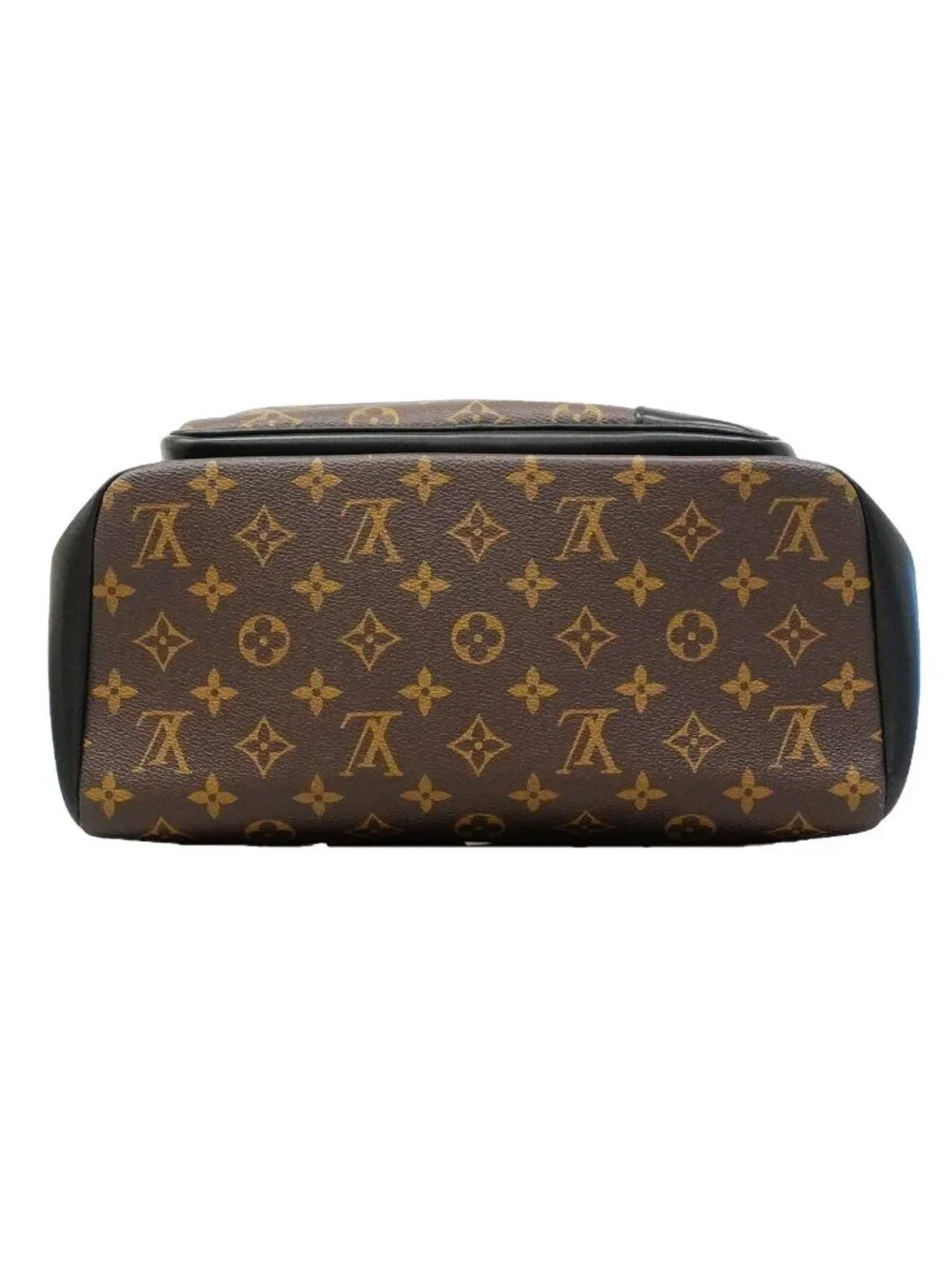 Louis Vuitton Backpack Monogram Macassar Dean Black Brown